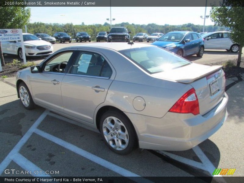 Smokestone Metallic / Camel 2010 Ford Fusion SE