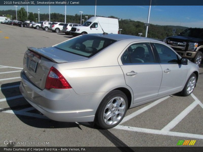 Smokestone Metallic / Camel 2010 Ford Fusion SE