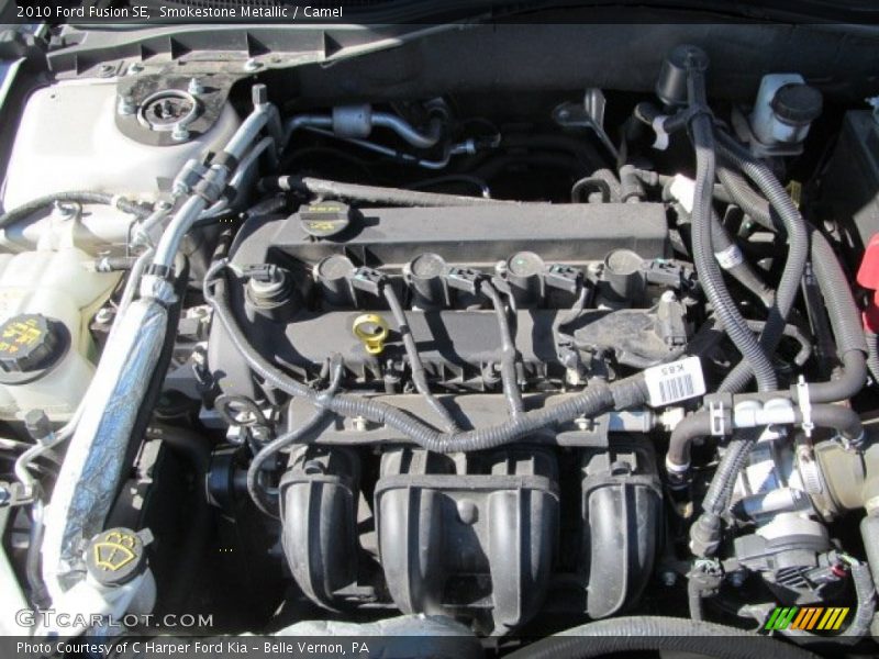 Smokestone Metallic / Camel 2010 Ford Fusion SE