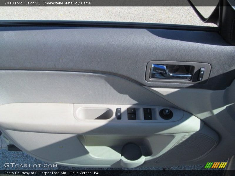 Smokestone Metallic / Camel 2010 Ford Fusion SE