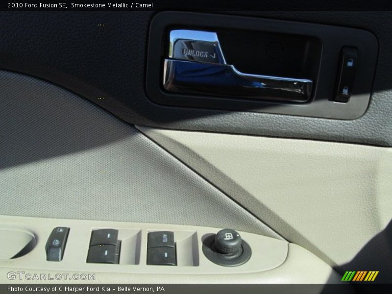 Smokestone Metallic / Camel 2010 Ford Fusion SE