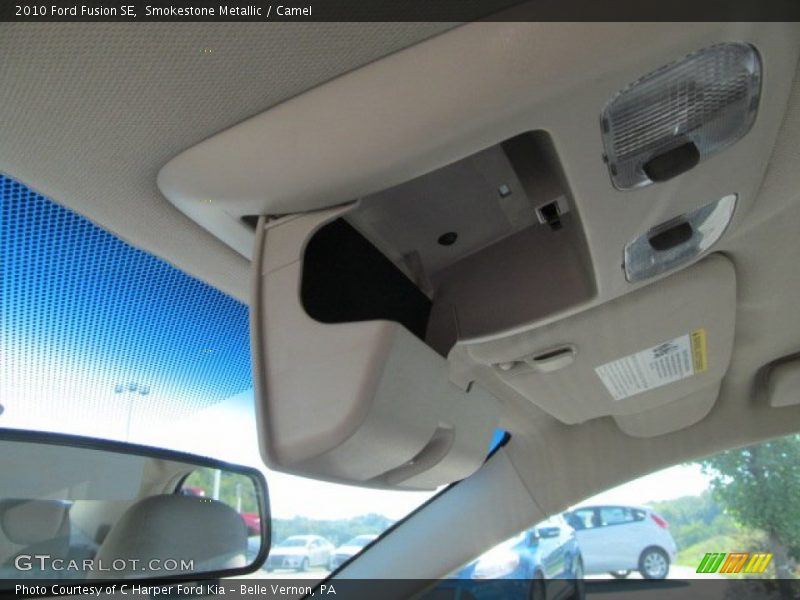 Smokestone Metallic / Camel 2010 Ford Fusion SE