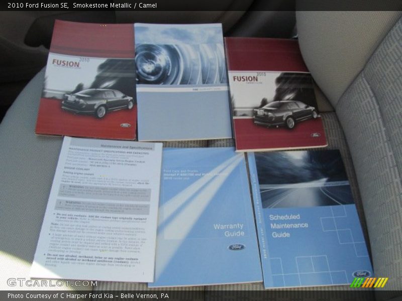 Smokestone Metallic / Camel 2010 Ford Fusion SE