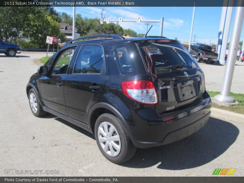 Black Pearl Metallic / Black 2011 Suzuki SX4 Crossover Technology AWD