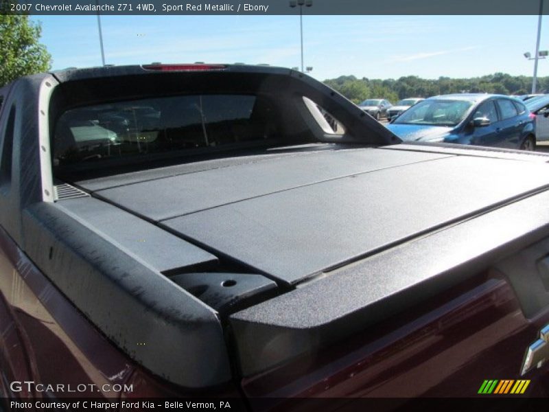 Sport Red Metallic / Ebony 2007 Chevrolet Avalanche Z71 4WD