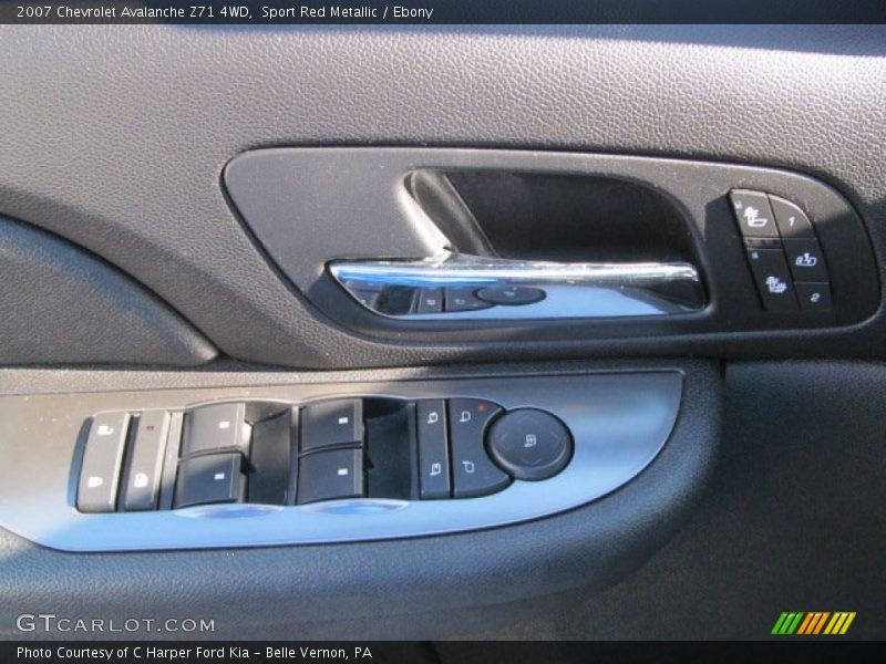 Sport Red Metallic / Ebony 2007 Chevrolet Avalanche Z71 4WD
