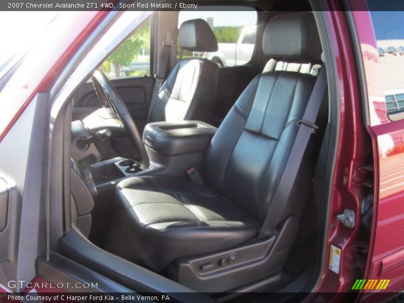 Sport Red Metallic / Ebony 2007 Chevrolet Avalanche Z71 4WD