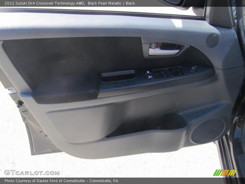 Black Pearl Metallic / Black 2011 Suzuki SX4 Crossover Technology AWD