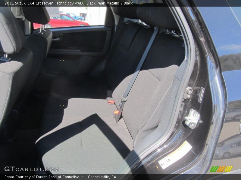 Black Pearl Metallic / Black 2011 Suzuki SX4 Crossover Technology AWD