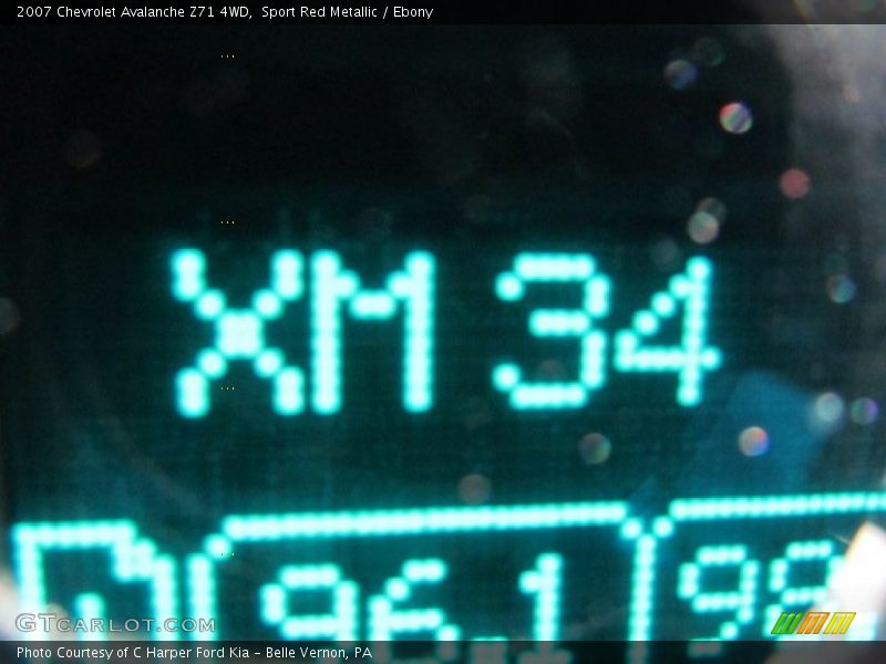 Sport Red Metallic / Ebony 2007 Chevrolet Avalanche Z71 4WD