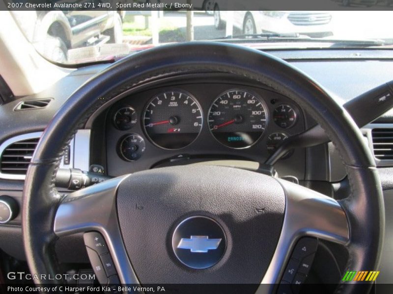 Sport Red Metallic / Ebony 2007 Chevrolet Avalanche Z71 4WD