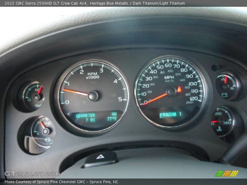  2013 Sierra 2500HD SLT Crew Cab 4x4 SLT Crew Cab 4x4 Gauges