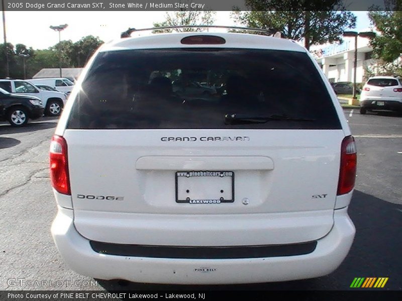 Stone White / Medium Slate Gray 2005 Dodge Grand Caravan SXT