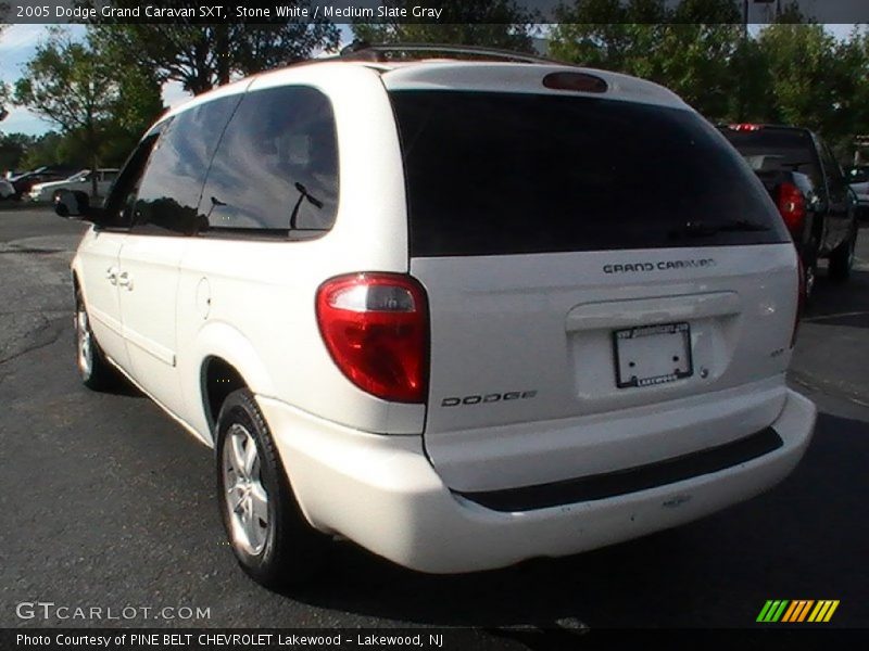 Stone White / Medium Slate Gray 2005 Dodge Grand Caravan SXT