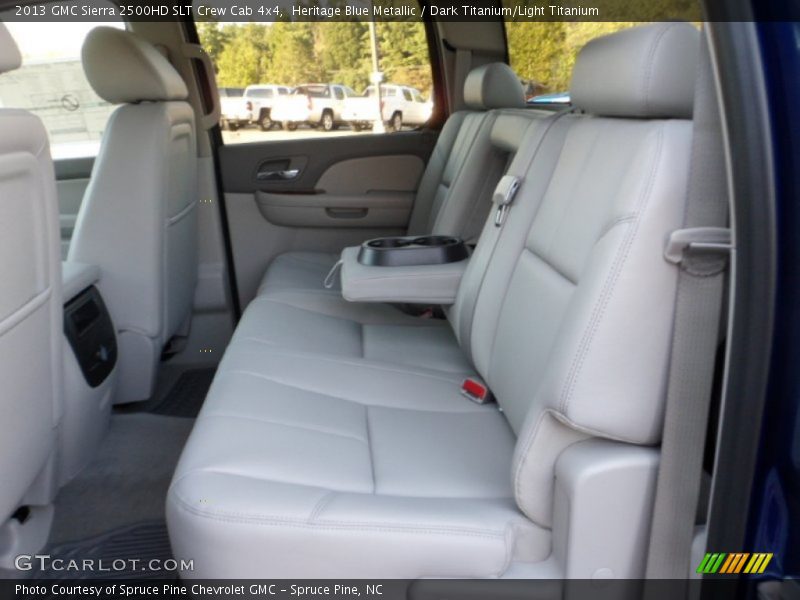  2013 Sierra 2500HD SLT Crew Cab 4x4 Dark Titanium/Light Titanium Interior