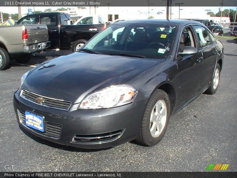 Cyber Gray Metallic / Ebony 2011 Chevrolet Impala LS