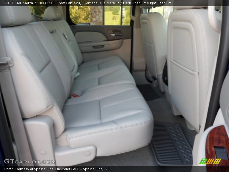  2013 Sierra 2500HD SLT Crew Cab 4x4 Dark Titanium/Light Titanium Interior