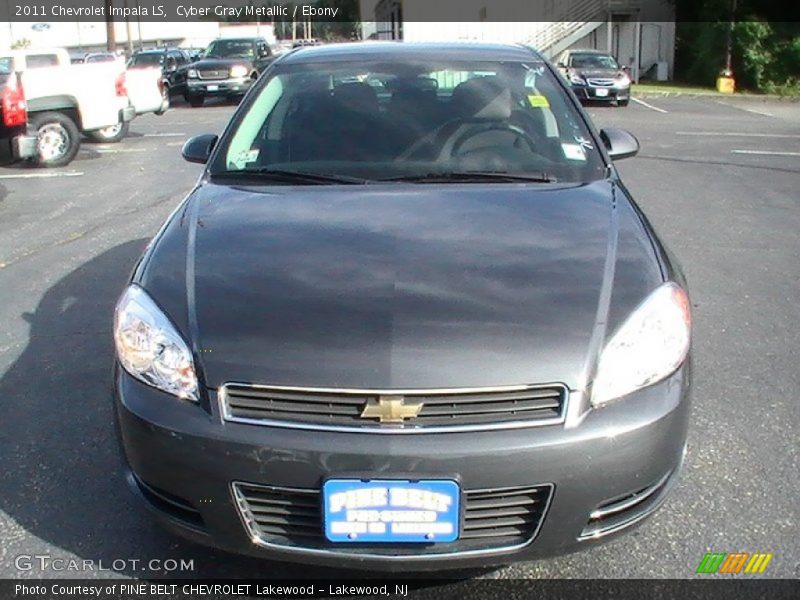 Cyber Gray Metallic / Ebony 2011 Chevrolet Impala LS