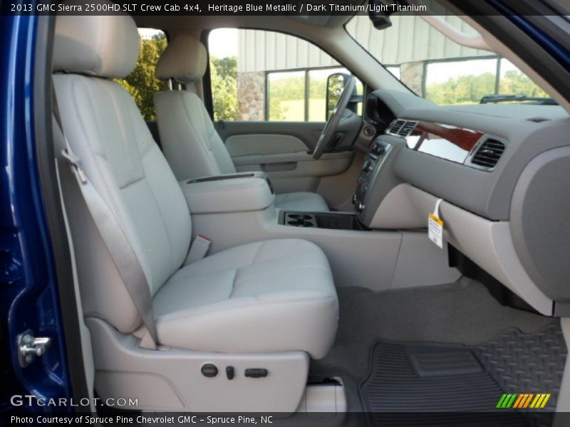  2013 Sierra 2500HD SLT Crew Cab 4x4 Dark Titanium/Light Titanium Interior