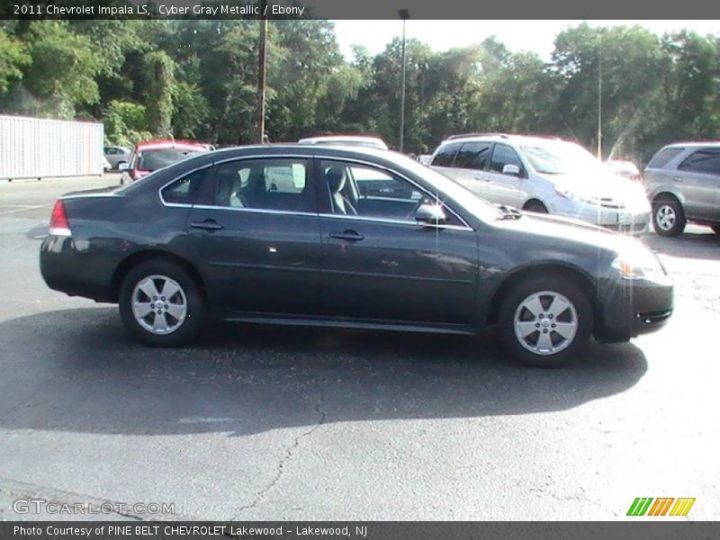 Cyber Gray Metallic / Ebony 2011 Chevrolet Impala LS