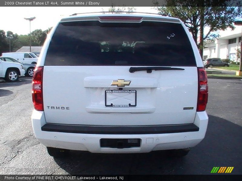 Summit White / Ebony 2009 Chevrolet Tahoe LT 4x4