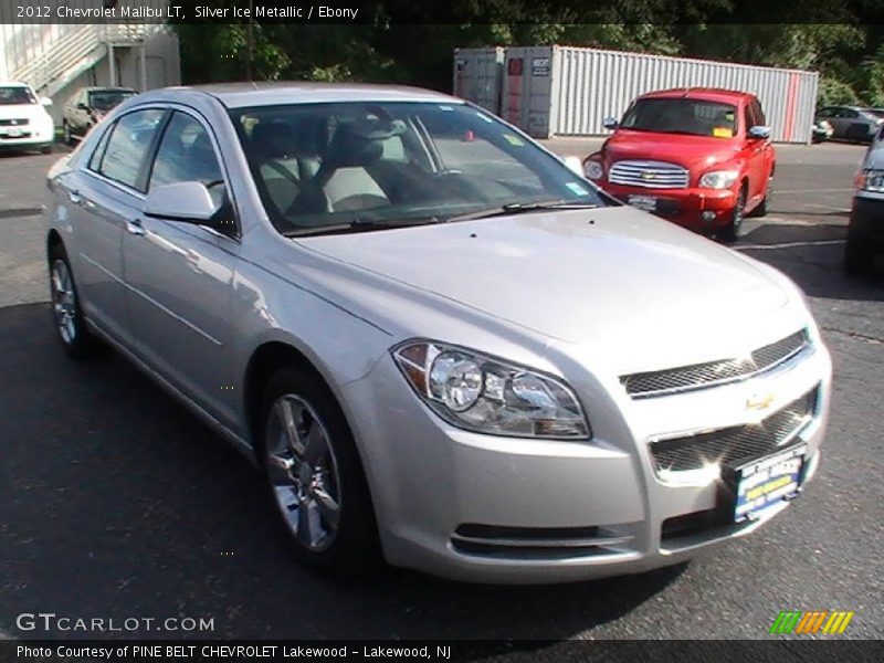 Silver Ice Metallic / Ebony 2012 Chevrolet Malibu LT