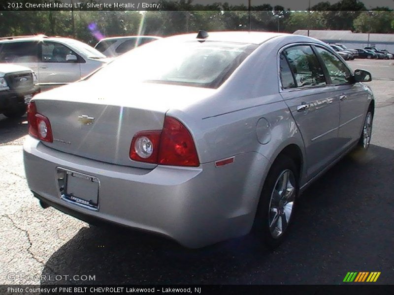 Silver Ice Metallic / Ebony 2012 Chevrolet Malibu LT