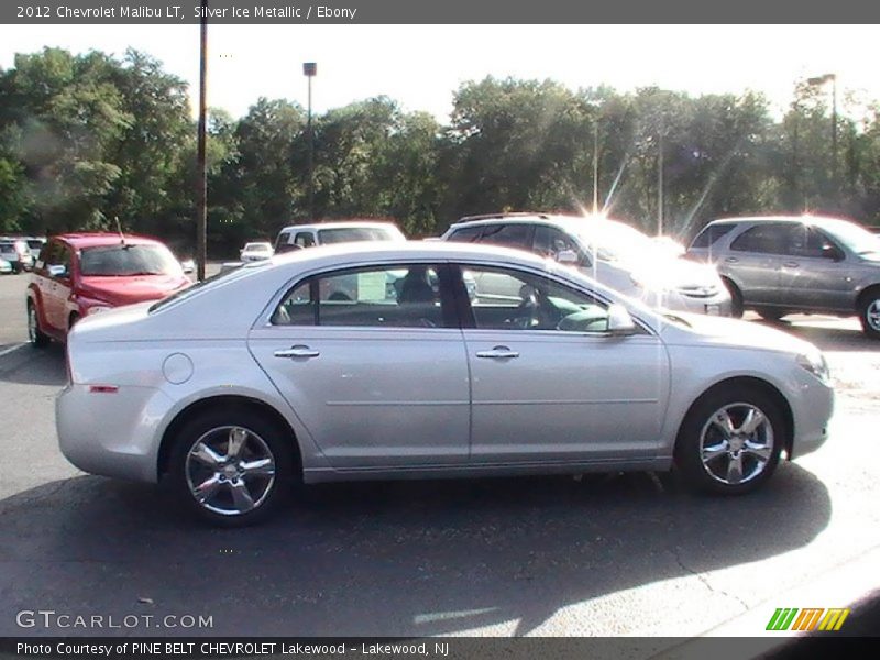 Silver Ice Metallic / Ebony 2012 Chevrolet Malibu LT