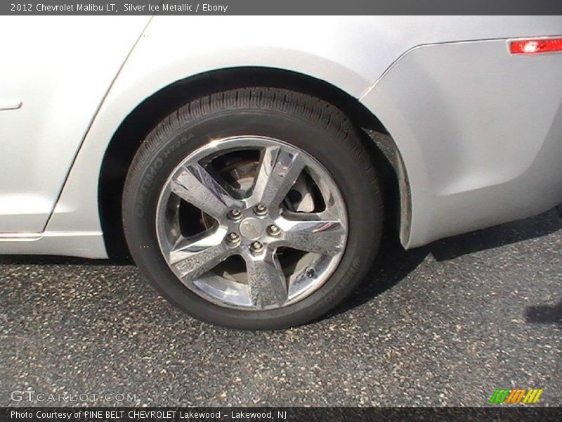 Silver Ice Metallic / Ebony 2012 Chevrolet Malibu LT