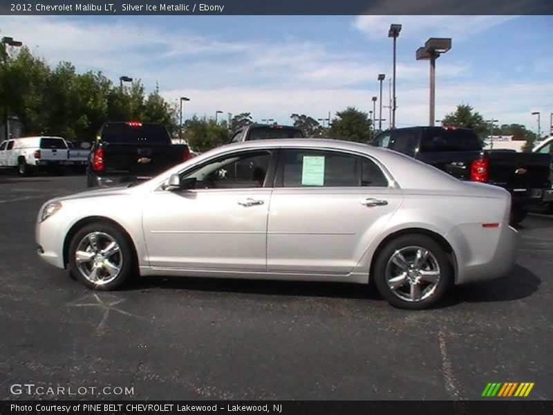 Silver Ice Metallic / Ebony 2012 Chevrolet Malibu LT