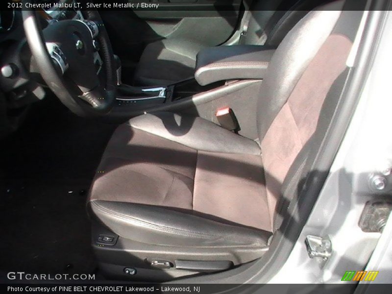 Silver Ice Metallic / Ebony 2012 Chevrolet Malibu LT