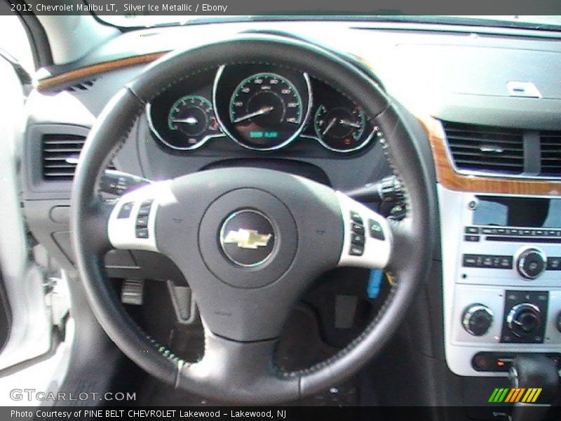 Silver Ice Metallic / Ebony 2012 Chevrolet Malibu LT