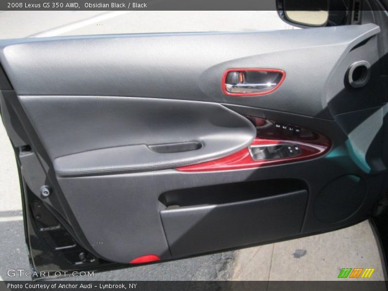 Obsidian Black / Black 2008 Lexus GS 350 AWD