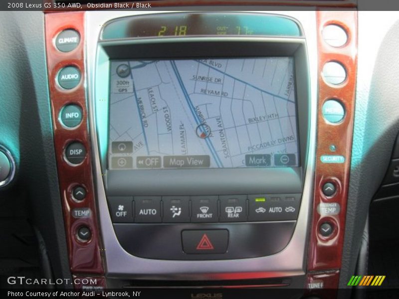Obsidian Black / Black 2008 Lexus GS 350 AWD