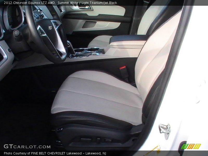 Summit White / Light Titanium/Jet Black 2012 Chevrolet Equinox LTZ AWD