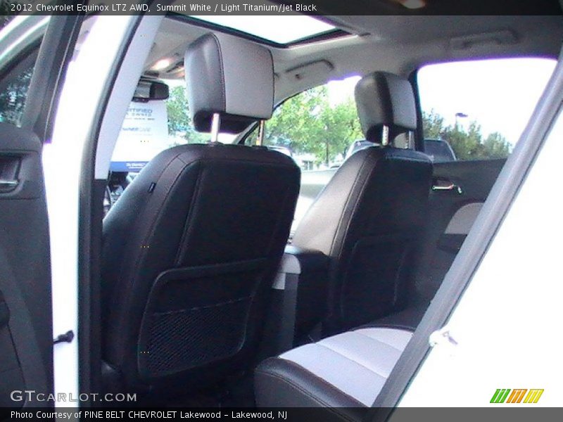 Summit White / Light Titanium/Jet Black 2012 Chevrolet Equinox LTZ AWD