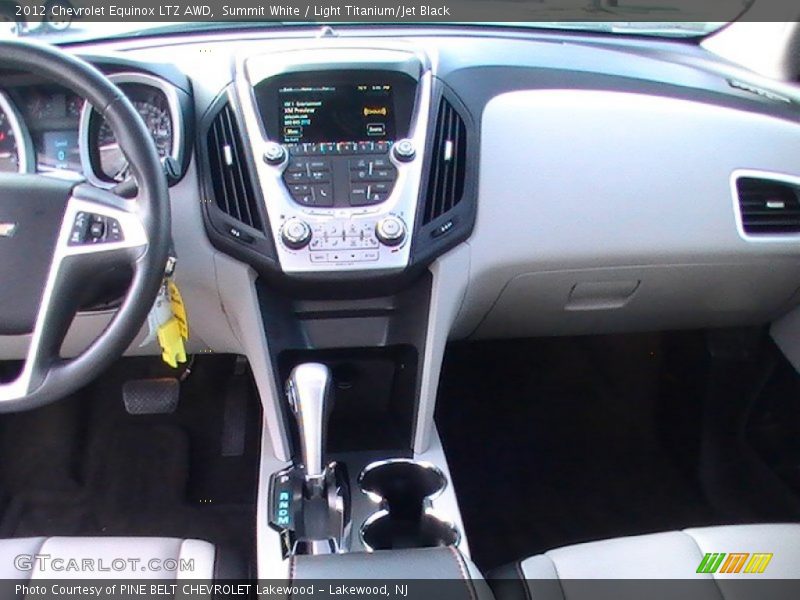 Summit White / Light Titanium/Jet Black 2012 Chevrolet Equinox LTZ AWD