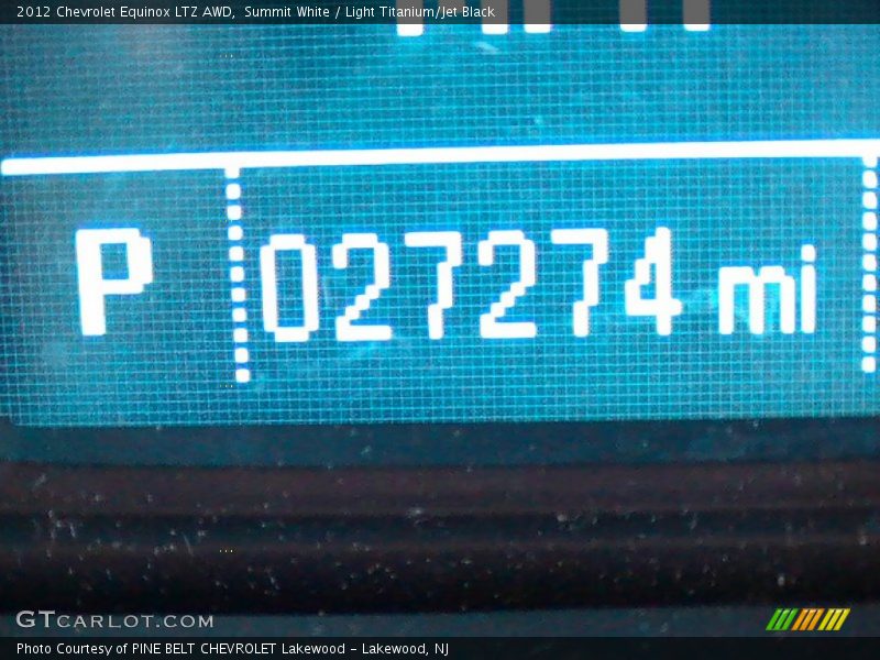 Summit White / Light Titanium/Jet Black 2012 Chevrolet Equinox LTZ AWD