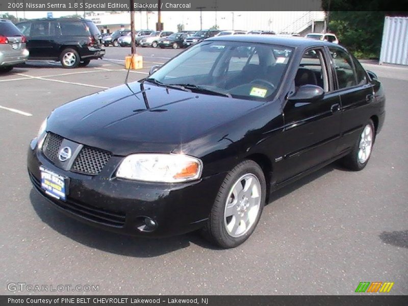 Blackout / Charcoal 2005 Nissan Sentra 1.8 S Special Edition