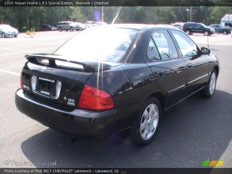 Blackout / Charcoal 2005 Nissan Sentra 1.8 S Special Edition