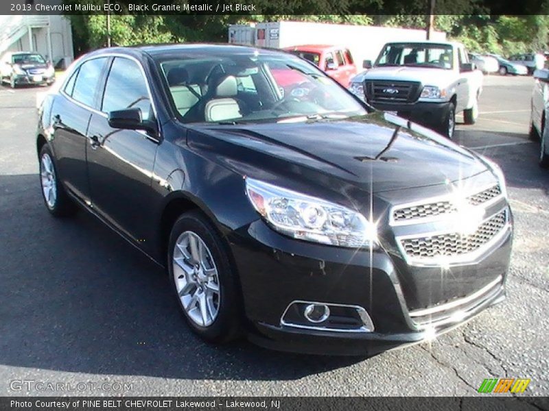 Black Granite Metallic / Jet Black 2013 Chevrolet Malibu ECO