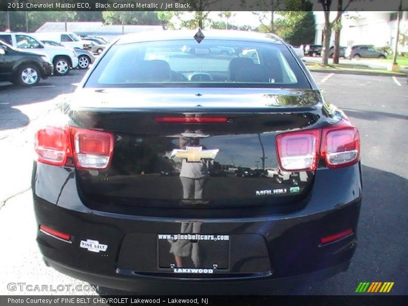 Black Granite Metallic / Jet Black 2013 Chevrolet Malibu ECO