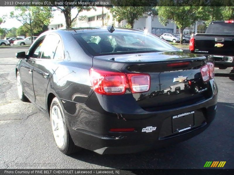 Black Granite Metallic / Jet Black 2013 Chevrolet Malibu ECO