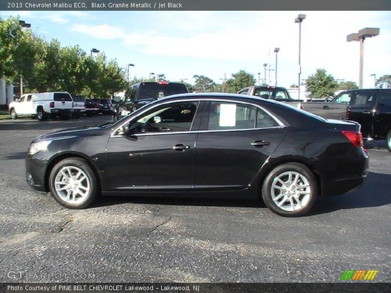 Black Granite Metallic / Jet Black 2013 Chevrolet Malibu ECO