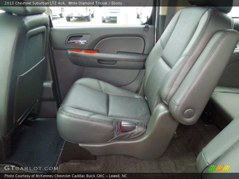 White Diamond Tricoat / Ebony 2013 Chevrolet Suburban LTZ 4x4