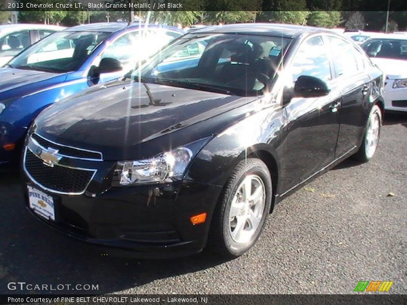 Black Granite Metallic / Jet Black 2013 Chevrolet Cruze LT