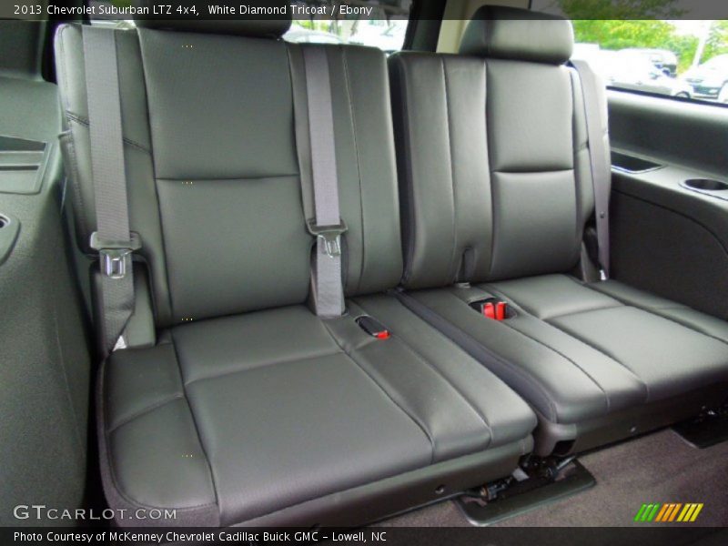 White Diamond Tricoat / Ebony 2013 Chevrolet Suburban LTZ 4x4