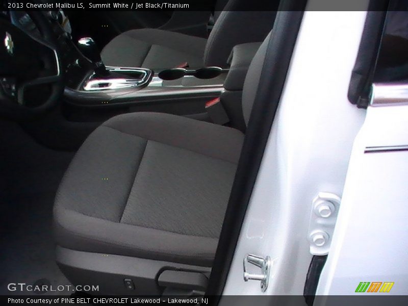 Summit White / Jet Black/Titanium 2013 Chevrolet Malibu LS