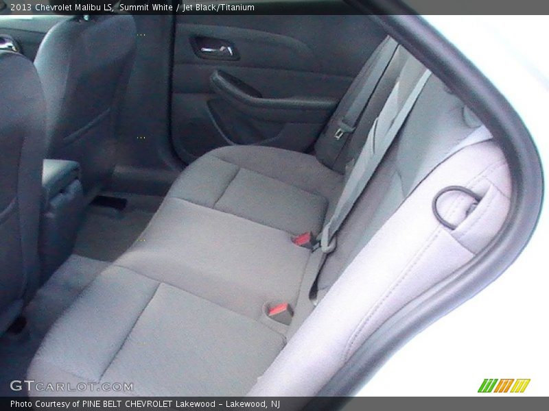 Summit White / Jet Black/Titanium 2013 Chevrolet Malibu LS
