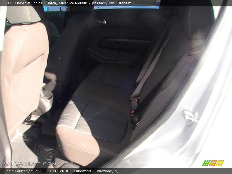 Silver Ice Metallic / Jet Black/Dark Titanium 2013 Chevrolet Sonic LT Hatch